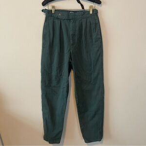VTG 80s/90s Polo Ralph Lauren Classic Prep Americana Forest Green Pants 26”